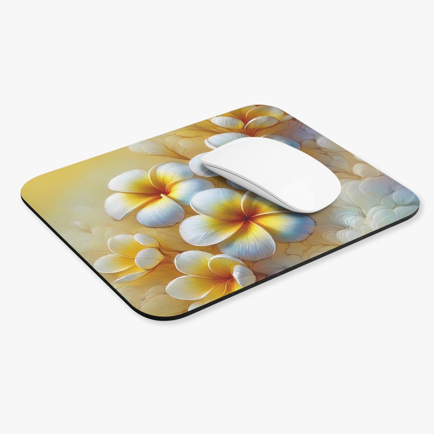 Plumeria Mouse Pad
