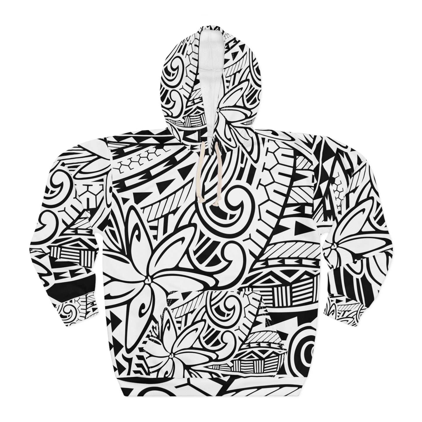 Tribal Unisex Pullover Hoodie (AOP)