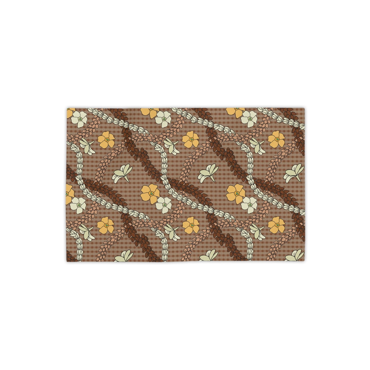Palaka Lei Beach Towel