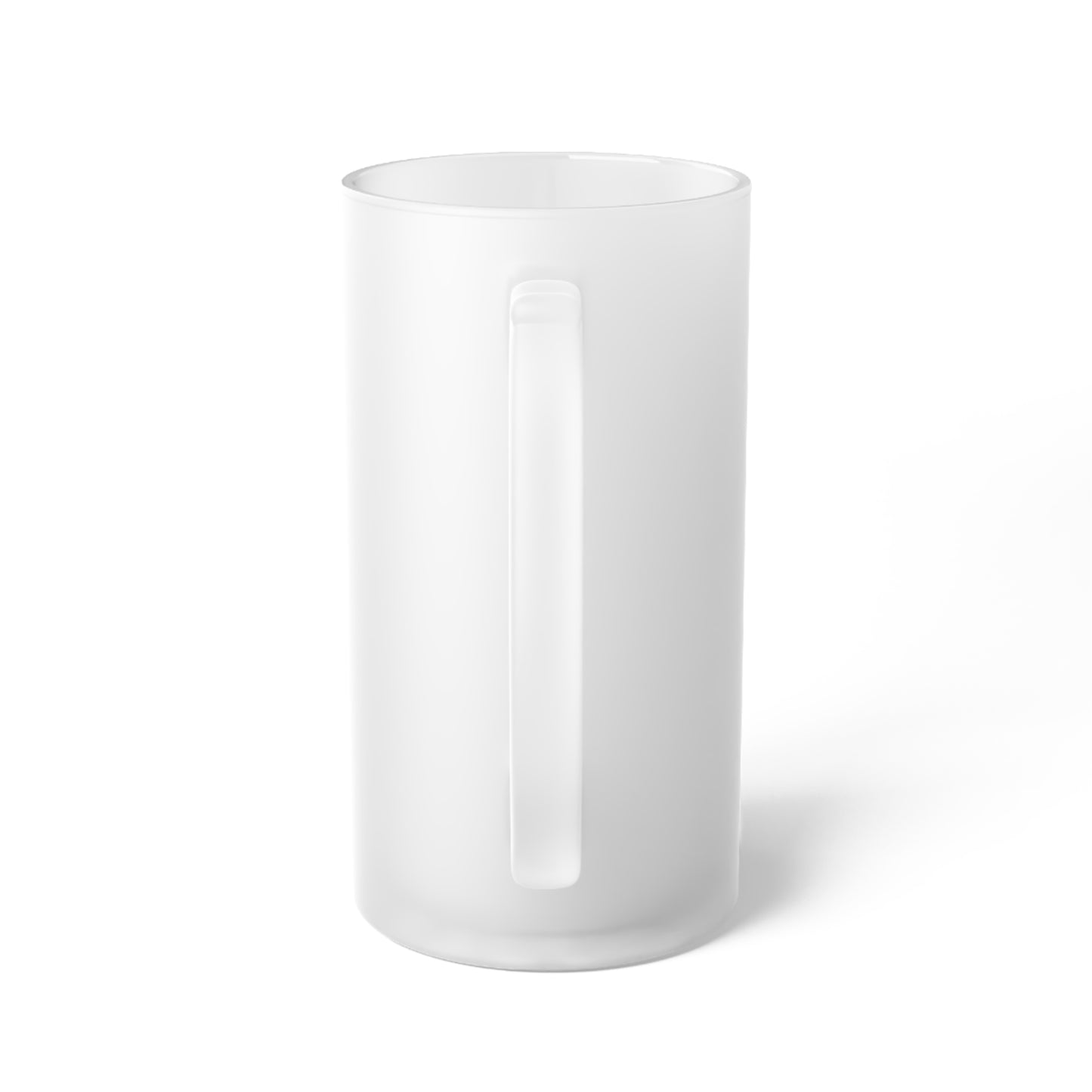 It's Beer O'clock Frosted Glass Beer Mug