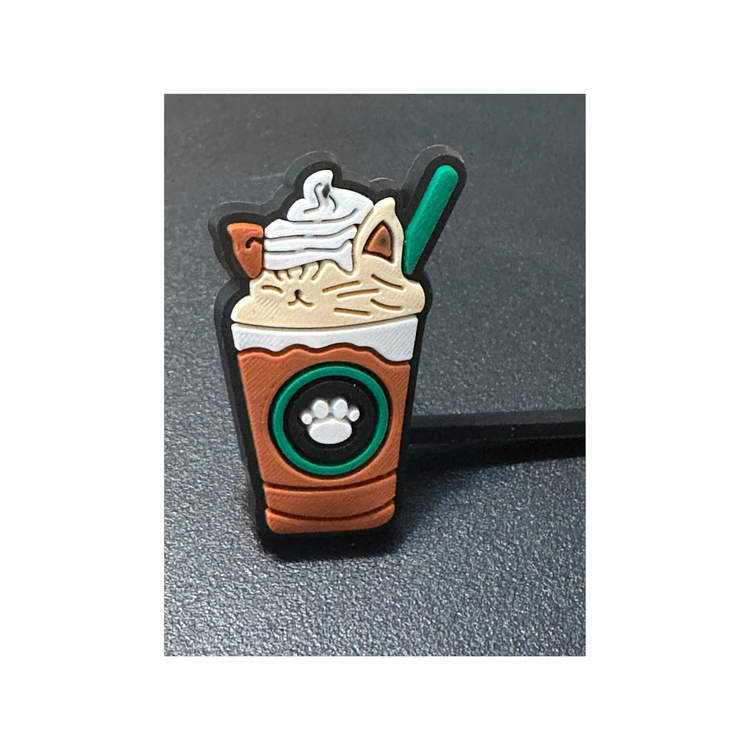 Bubble Tea Frappe Straw Cover