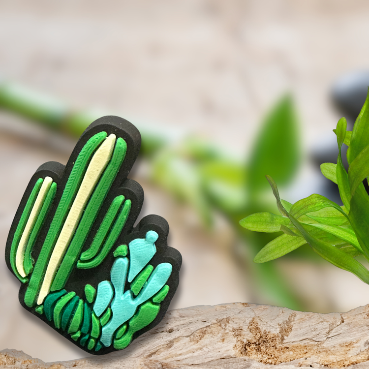 Cactus Drinking Straw Topper