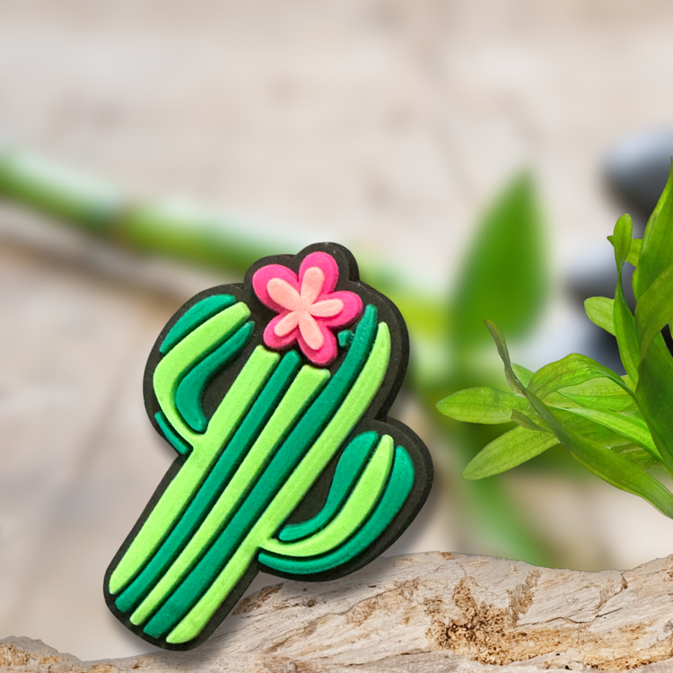 Cactus Drinking Straw Topper
