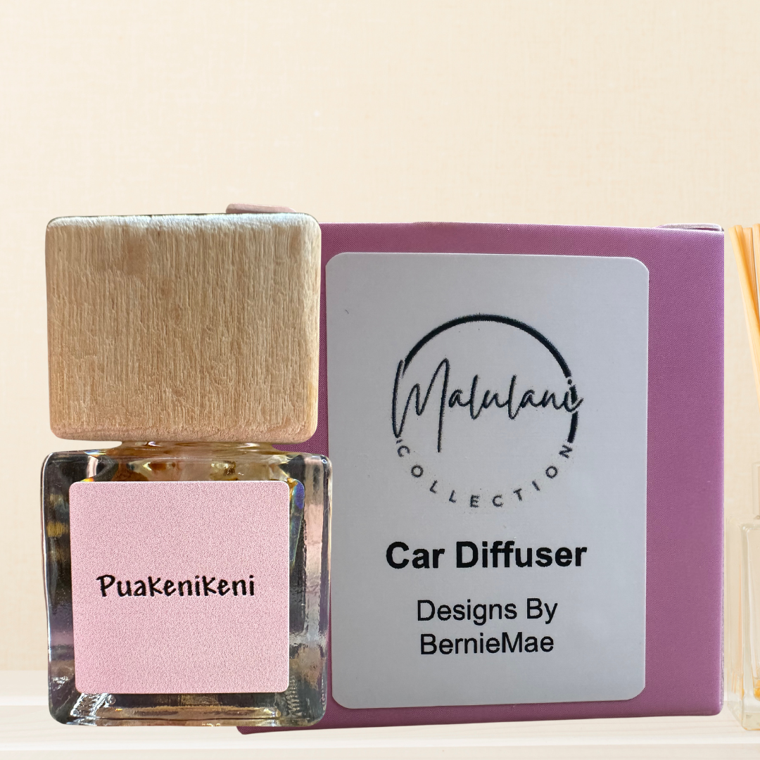 Car diffuser with Dry Flowers in Scented Oil