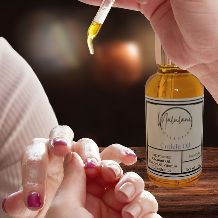 Organic Cuticle Oil Blend for Nourished Nails
