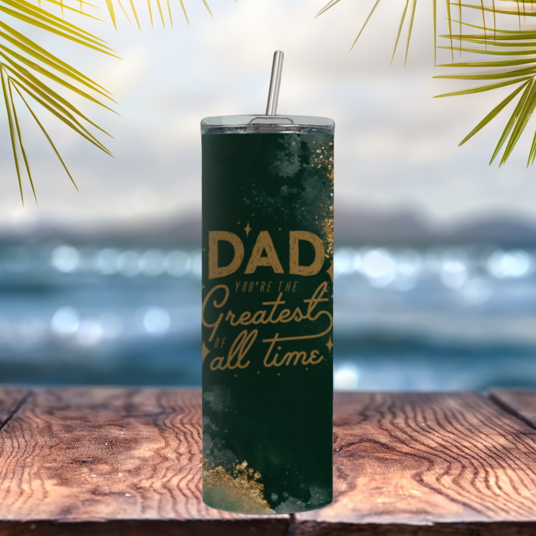 Dad 20 Oz Skinny Tumbler