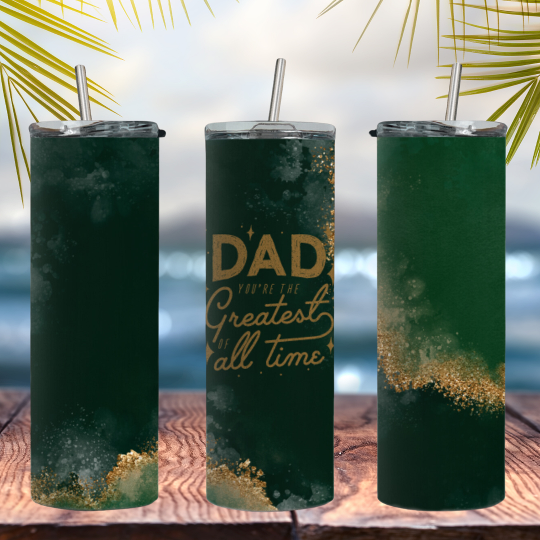 Dad 20 Oz Skinny Tumbler