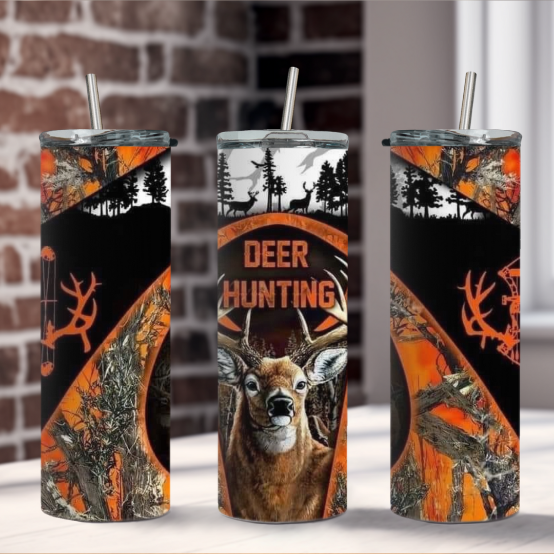 Deer Hunting 20-Ounce Tumbler