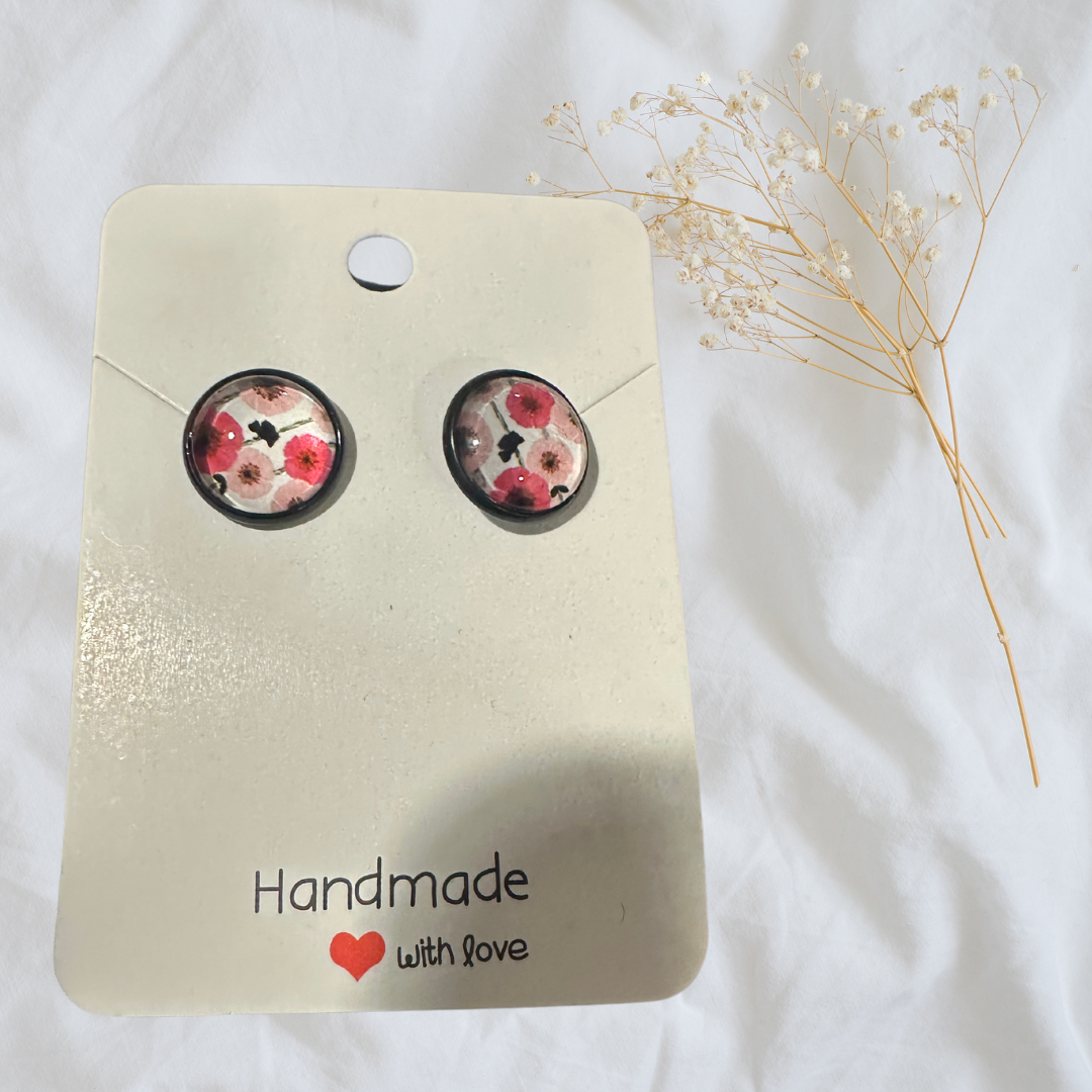 Handmade Minimalist Stud Earrings – Simple & Chic