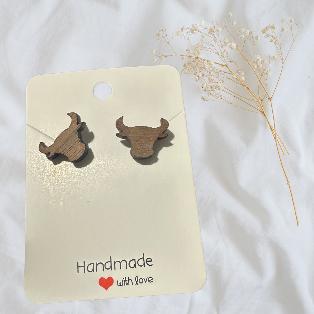 Handmade Minimalist Stud Earrings – Simple & Chic