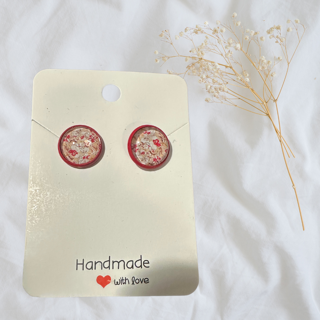 Handmade Minimalist Stud Earrings – Simple & Chic