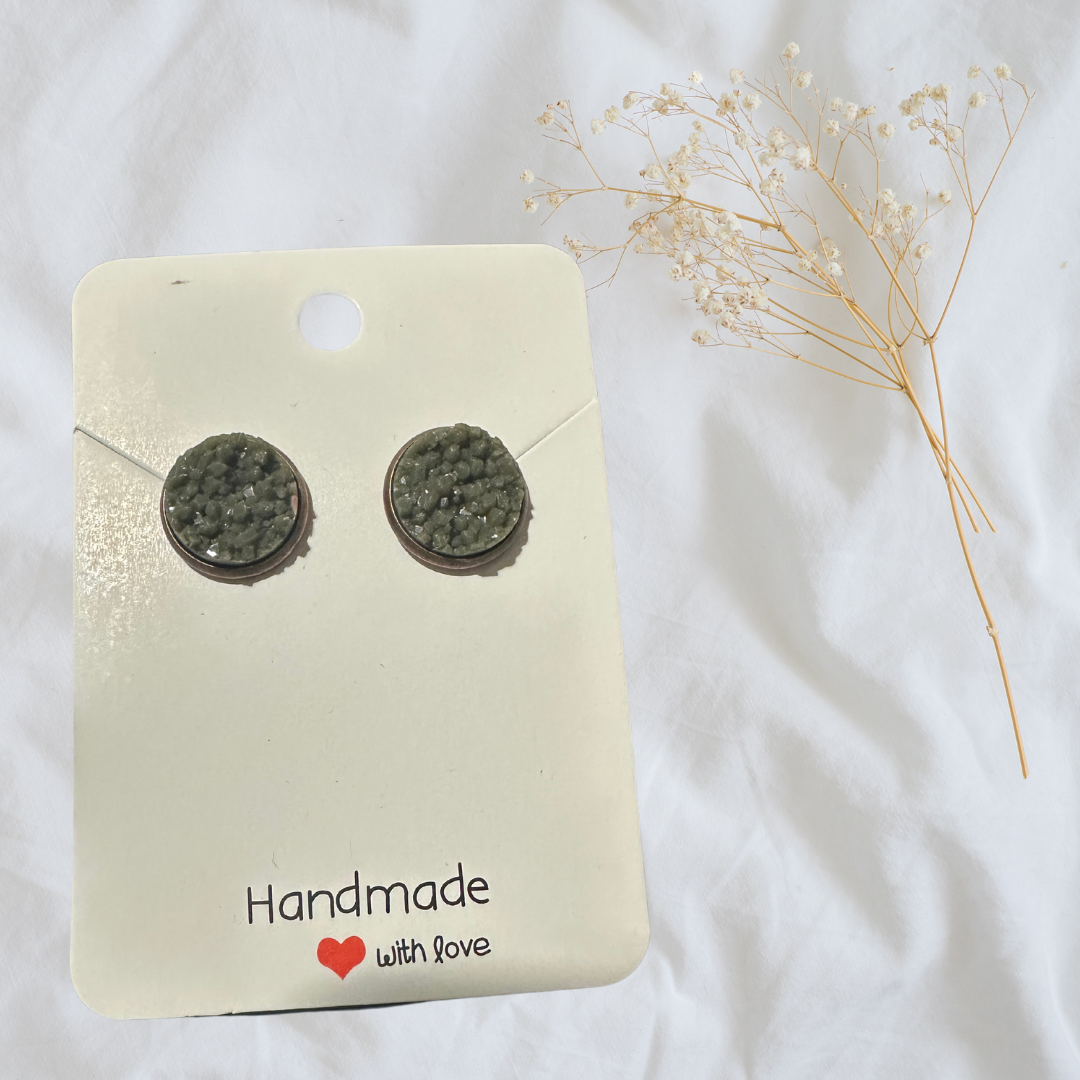 Handmade Minimalist Stud Earrings – Simple & Chic