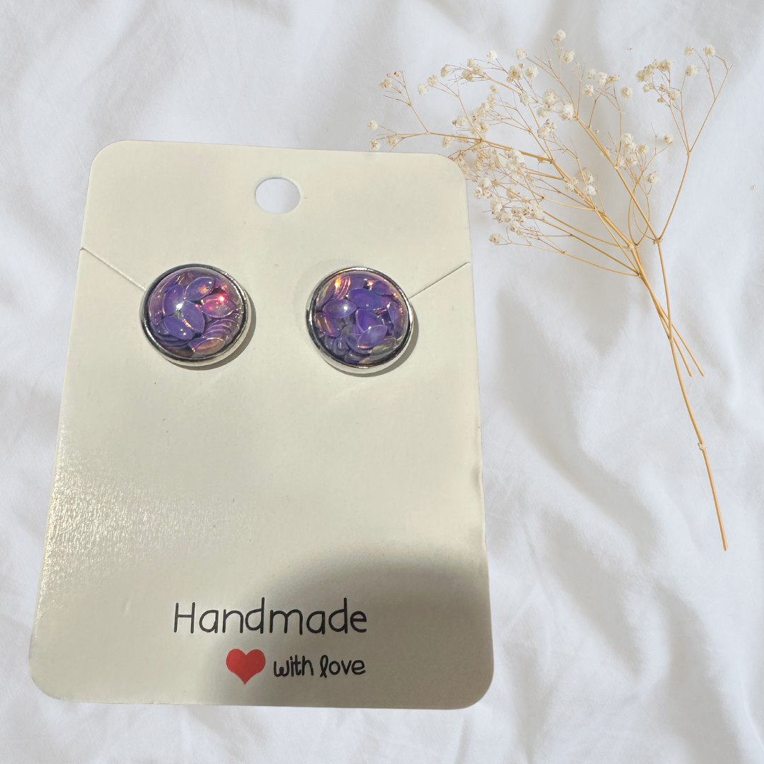 Handmade Minimalist Stud Earrings – Simple & Chic