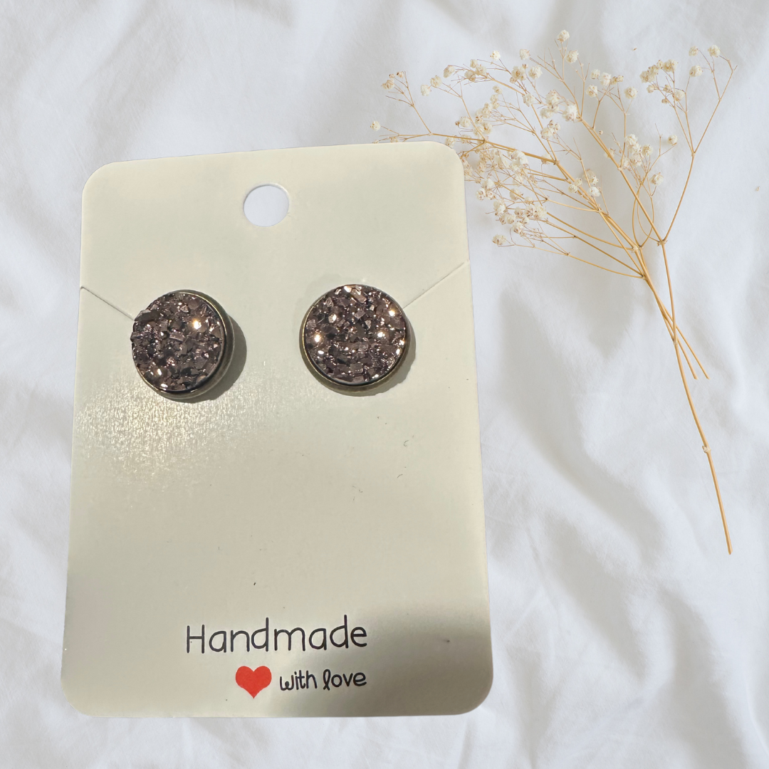 Handmade Minimalist Stud Earrings – Simple & Chic