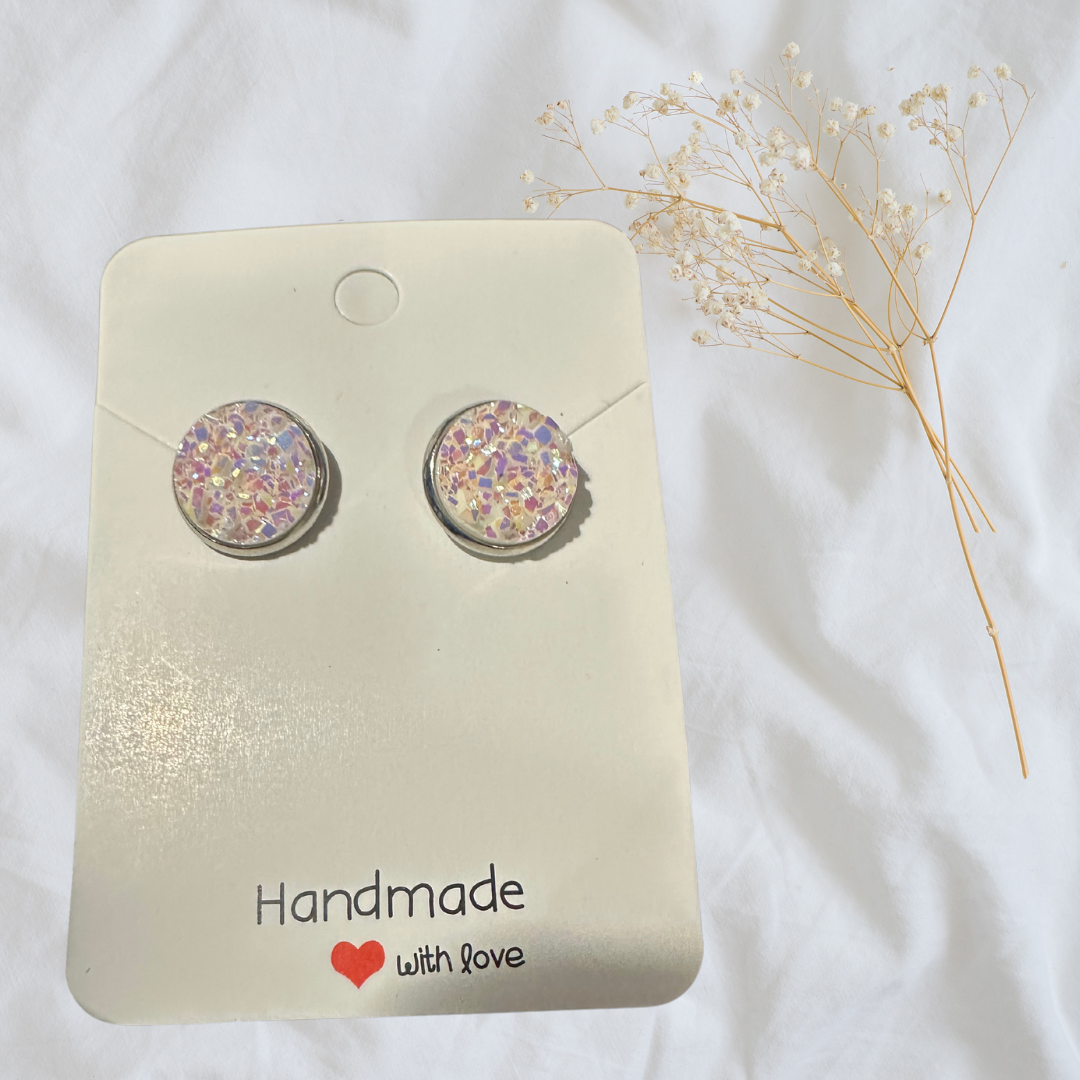 Handmade Minimalist Stud Earrings – Simple & Chic