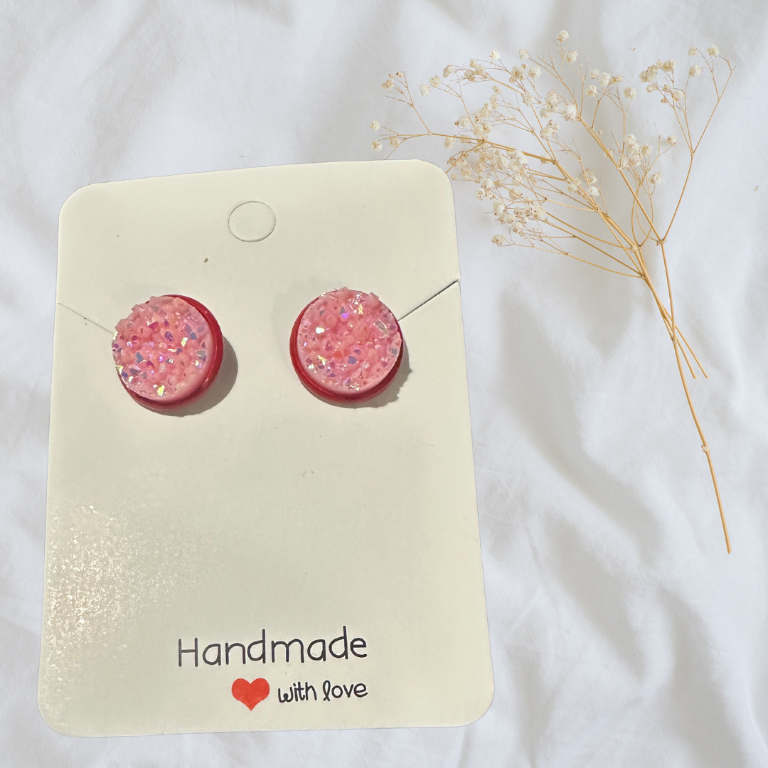 Handmade Minimalist Stud Earrings – Simple & Chic