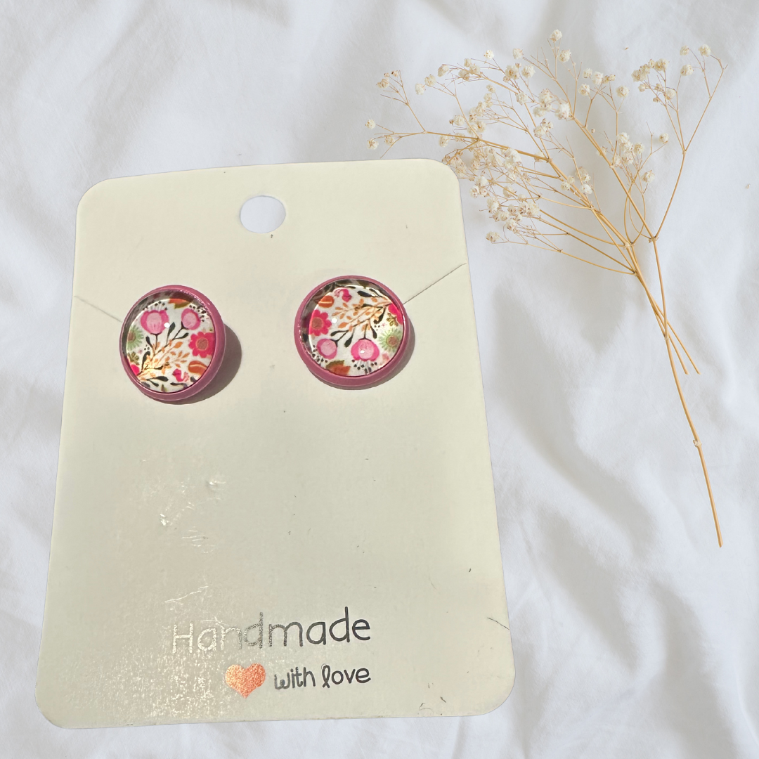Handmade Minimalist Stud Earrings – Simple & Chic