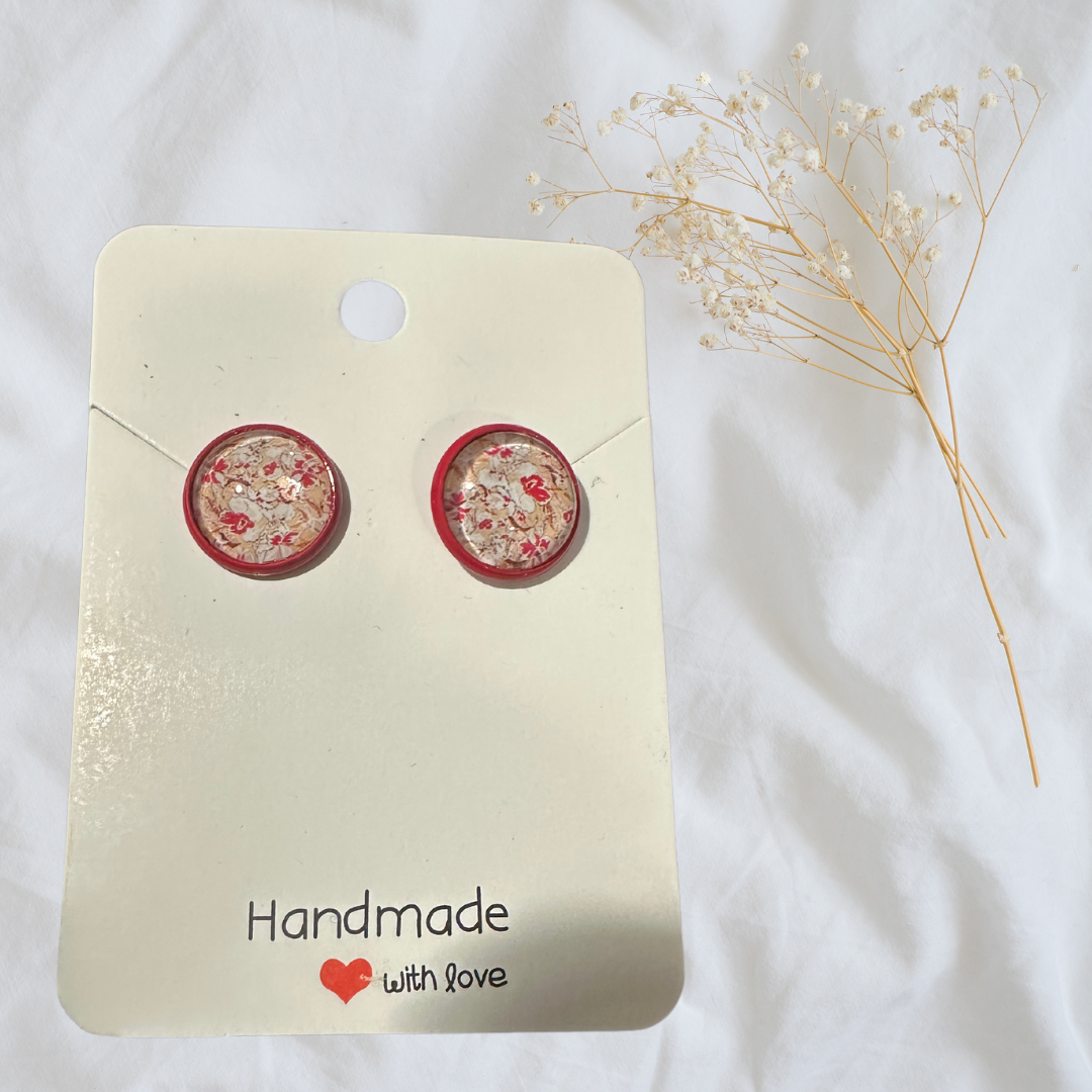 Handmade Minimalist Stud Earrings – Simple & Chic