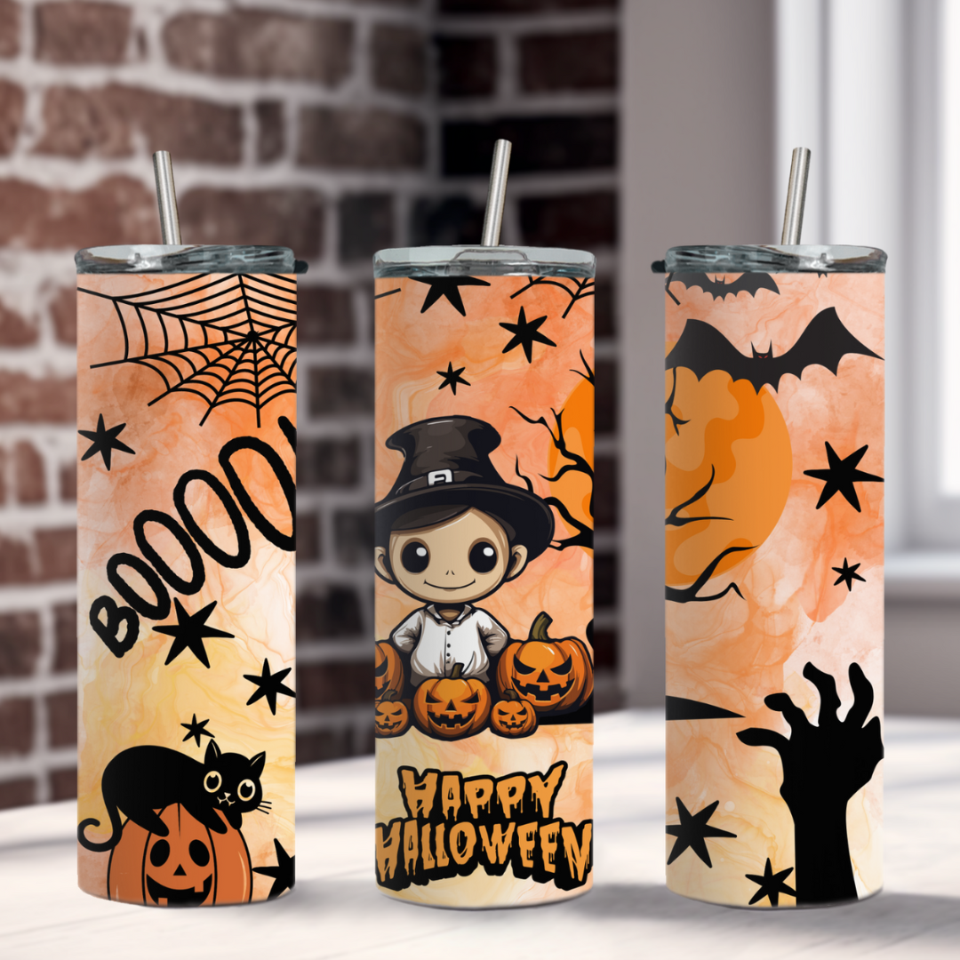 Halloween Boo Tumbler