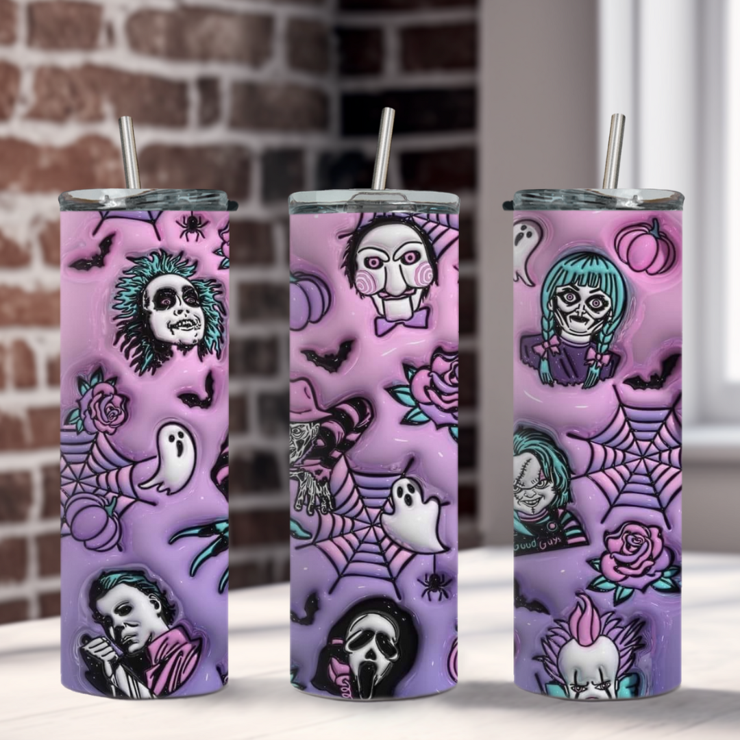 Horror Halloween Tumbler