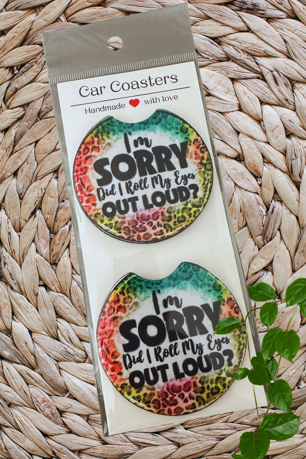 Stylish & Functional Car Coasters | Protect Your Cup Holders