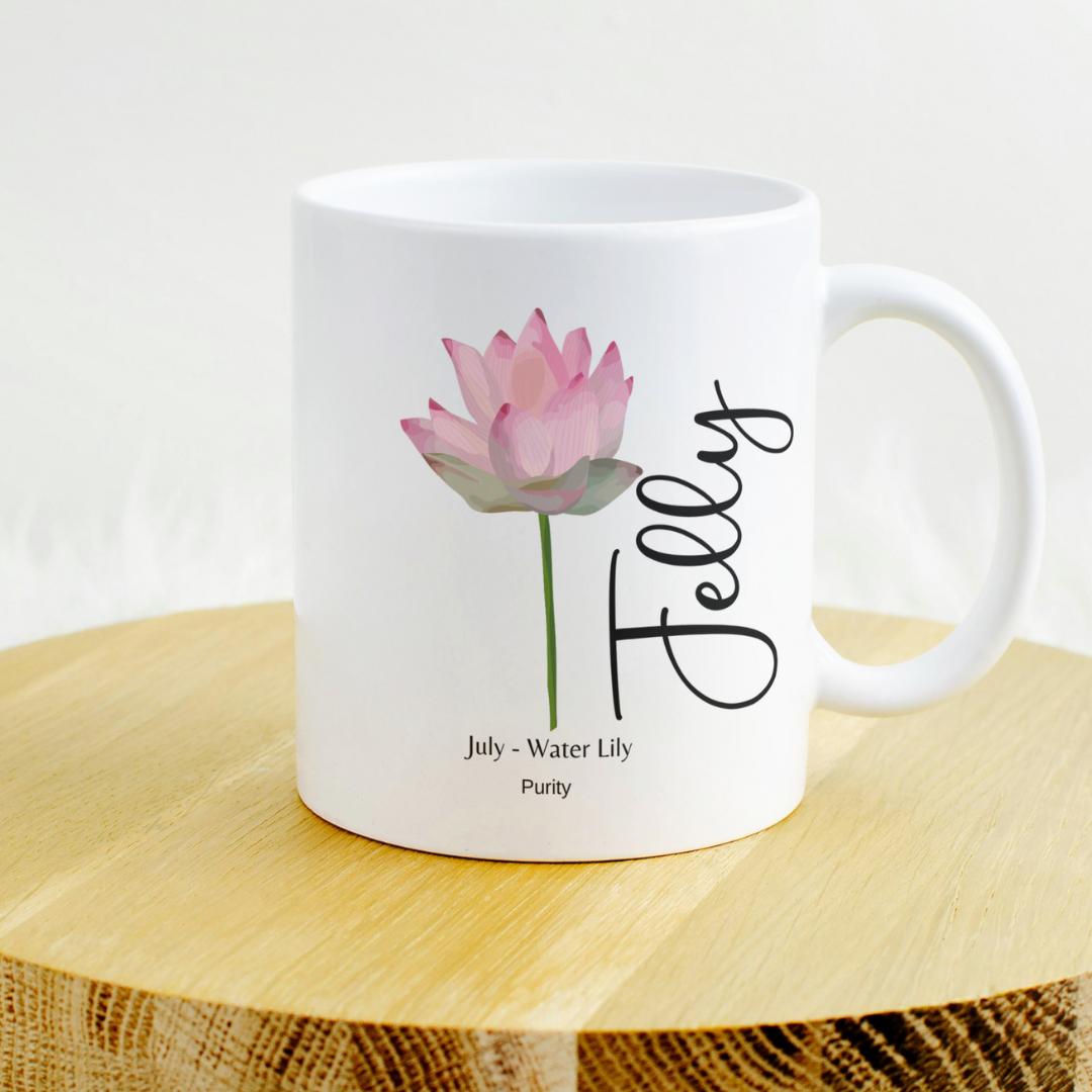 July Birth Month 11 Ounce Ceramic Coffee Mug