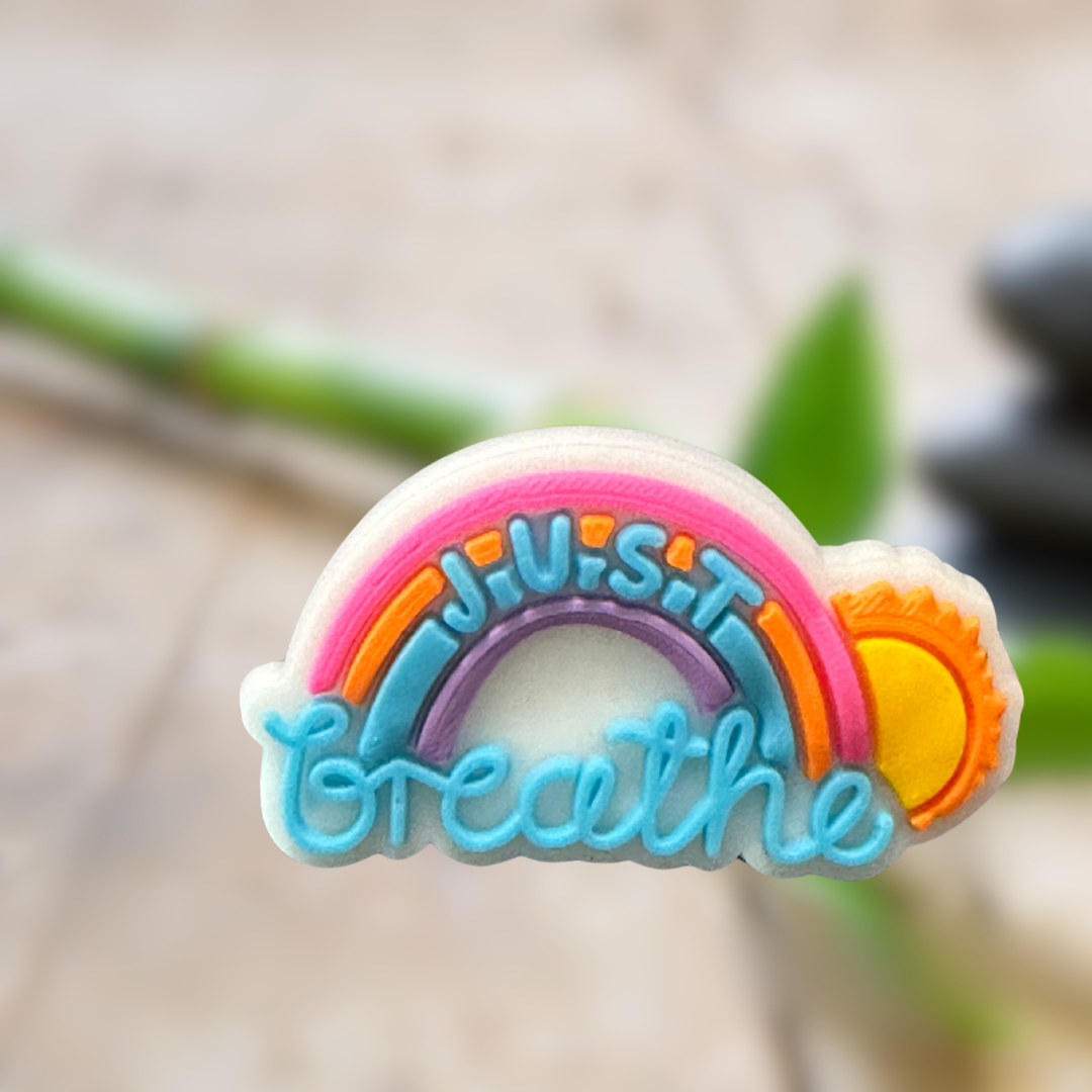 Just Breathe Straw Topper