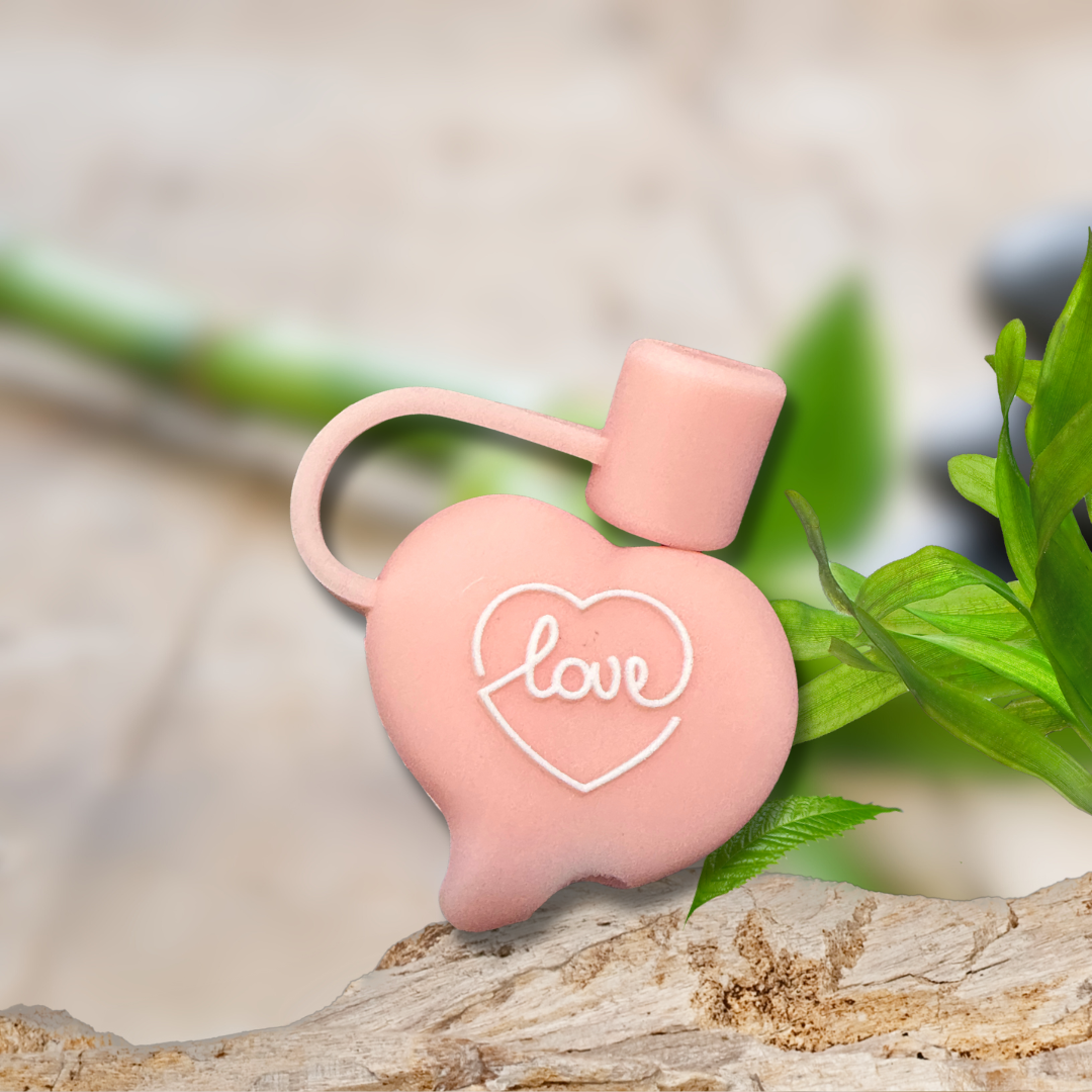 Love Reusable Straw Topper