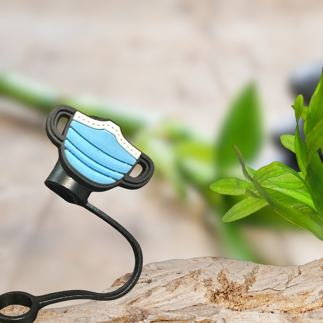 Medical Mask Straw Topper