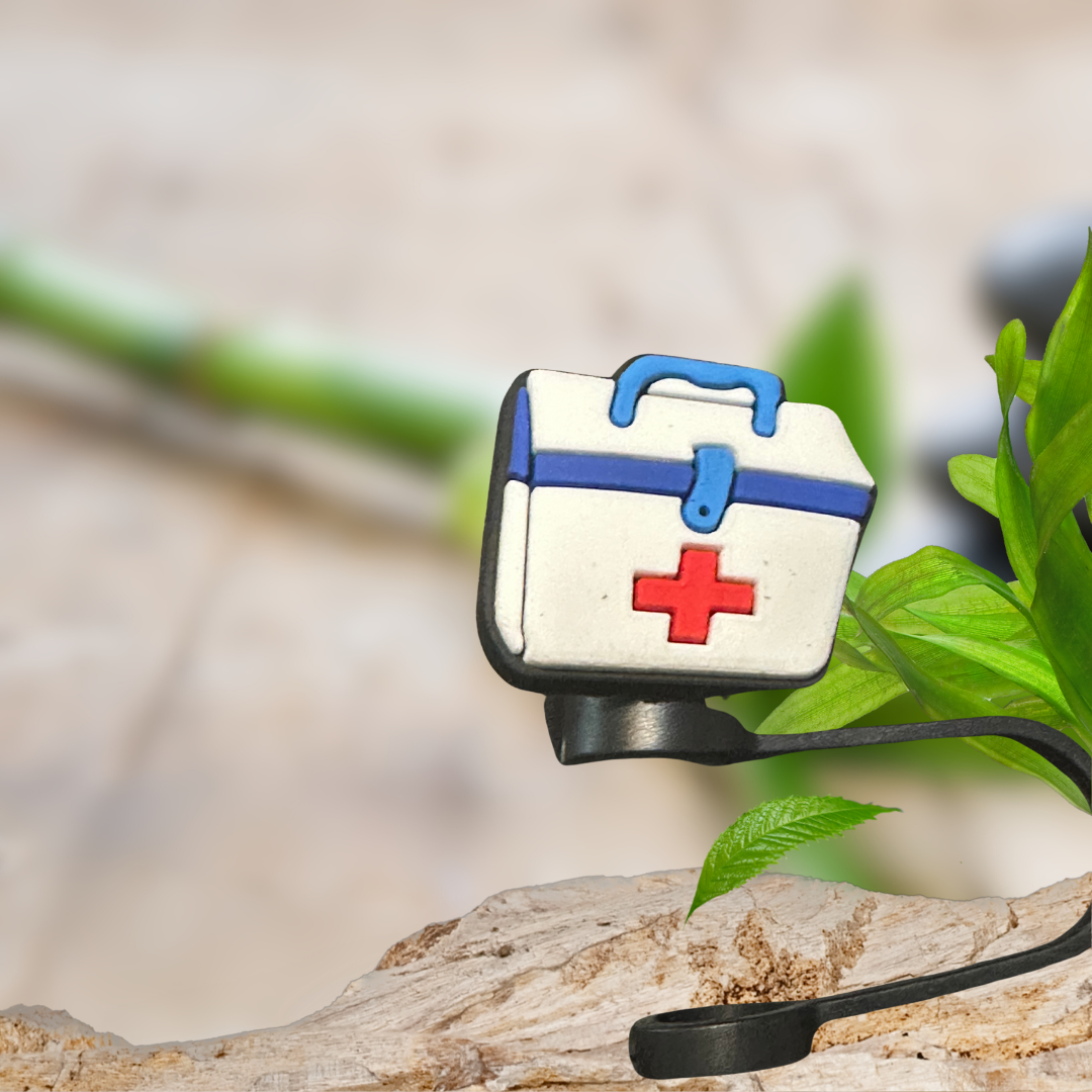 Medicine Kit Straw Topper