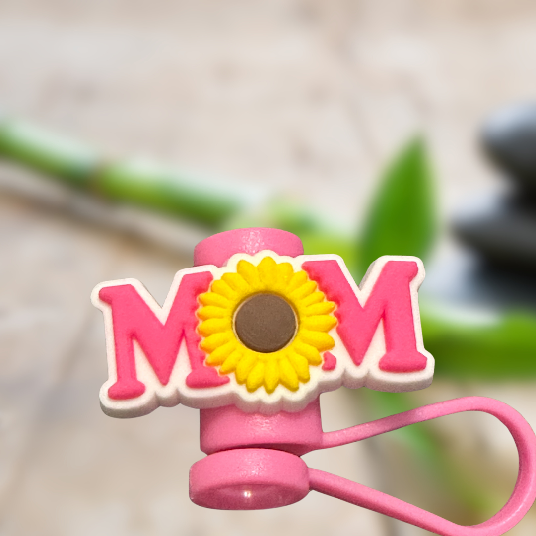 Adorable Cute Straw Topper - Keep your straw clean from dust and dirt while adding a charming, personal touch to your cup.