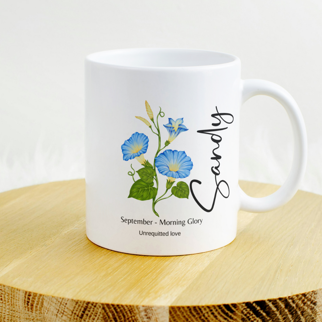 September Birth Month 11 Ounce Ceramic Coffee Mug