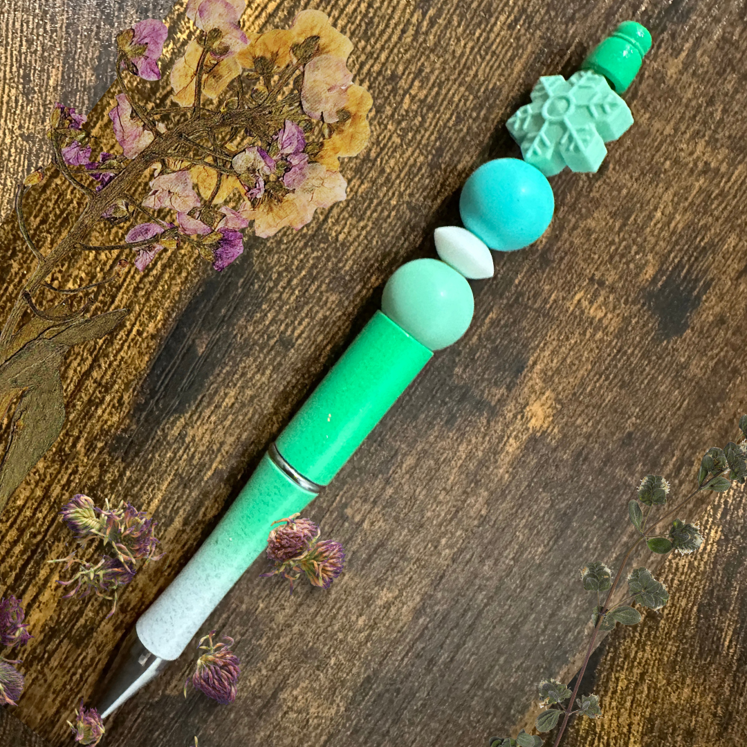 A stylish and functional writing tool designed to make your writing experience both comfortable and festive.