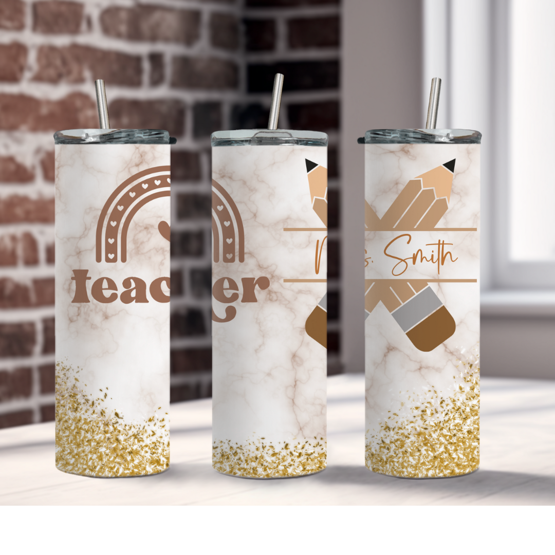 Personalized Teacher Tumbler