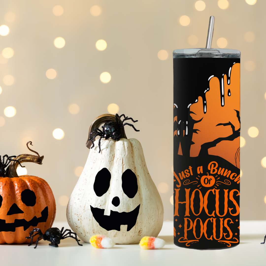 Hocus Focus Halloween Tumbler