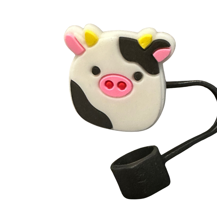 Adorable Cute Straw Topper - Keep your straw clean from dust and dirt while adding a charming, personal touch to your cup.