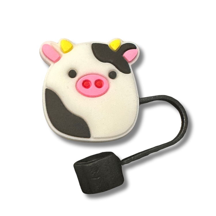 Adorable Cute Straw Topper - Keep your straw clean from dust and dirt while adding a charming, personal touch to your cup.