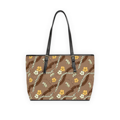 Palaka Lei Leather Tote