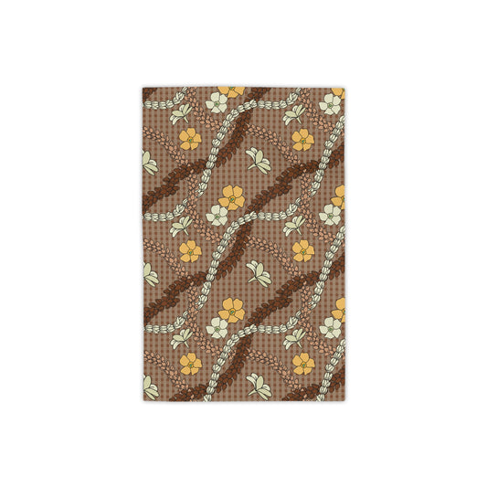 Palaka Lei Beach Towel