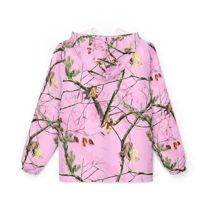 Pink Camo Womens Windbreaker