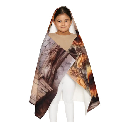 Sunflower Cow Youth Hooded Towel, Cozy Bathing Towel, Kids Beach Towel, Animal Lover Gift, Cute Pool Accessory, Birthday Present