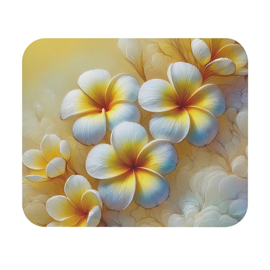 Plumeria Mouse Pad