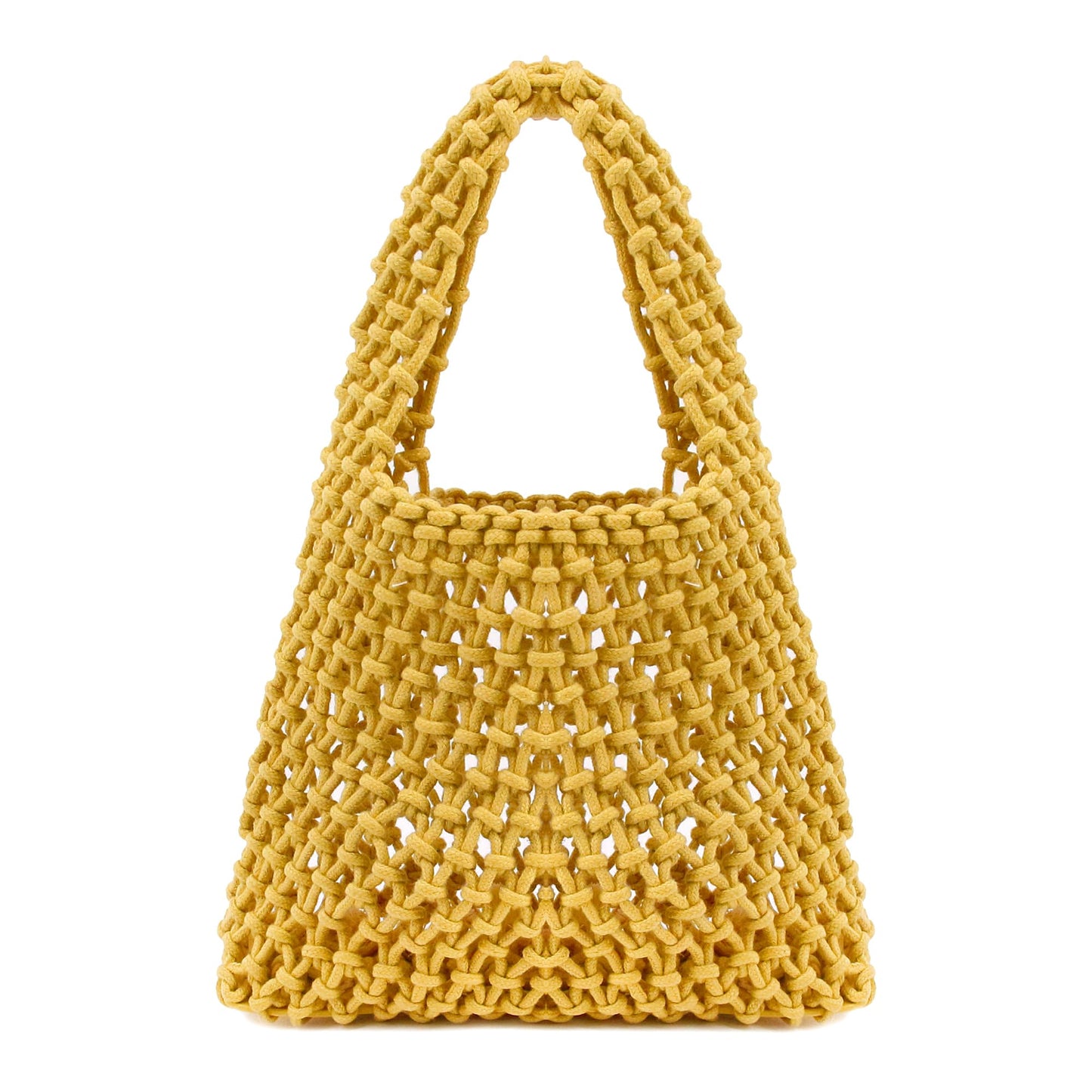 Coastal Woven Hobo Beach Crochet Summer Bag