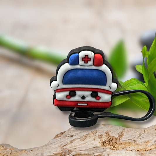 Doctor Drinking Straw Topper