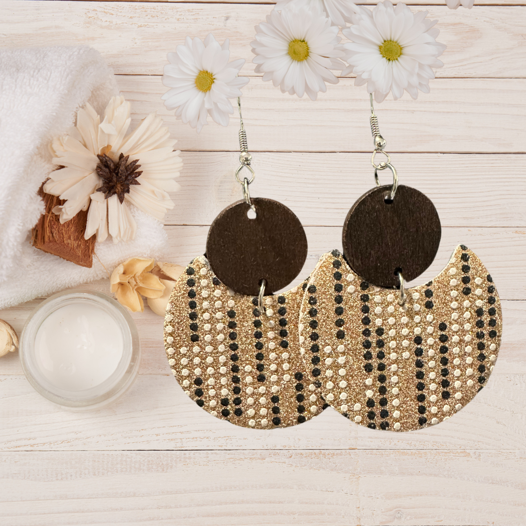 Geometric Drop Earrings - Chic Charms Trendy Jewelry