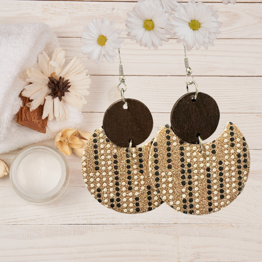 Geometric Drop Earrings - Chic Charms Trendy Jewelry