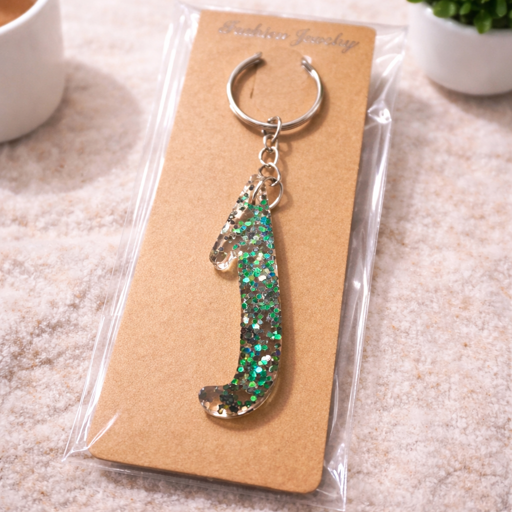 Personalized Acrylic Letter Keychain